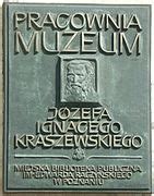 Category Plaques to Józef Ignacy Kraszewski Wikimedia Commons