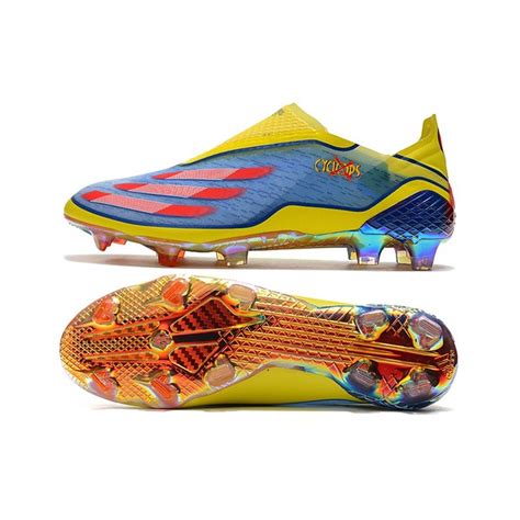 Adidas X Ghosted FG X Men Cyclops Blue Red Gold Limited Edition