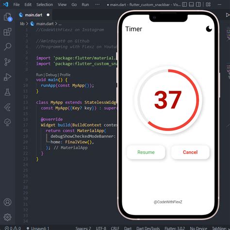 Flutter App : Simple Timer app using GetX in Flutter