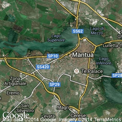 Mappa Di Mantova Cartine Stradali E Foto Satellitari