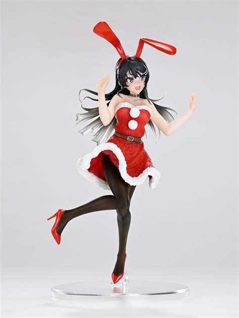 Seisyunbutayarou Rascal Series Taito Coreful Figure Mai Sakurajima Christmas Santa Bunny Ver Pvc