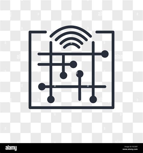 Ic Ne Vecteur Num Rique Isol Sur Fond Transparent Digitalisation