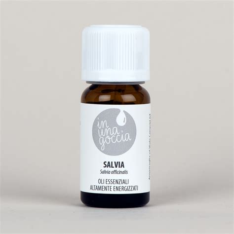 Olio Essenziale Di Salvia Inunagoccia