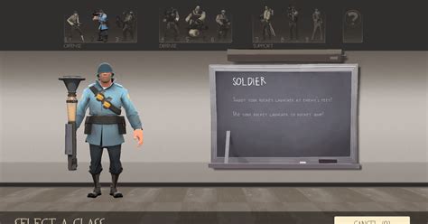 In Sfms Version Of Tf2 All Class Selection Poses Work However Soldiers