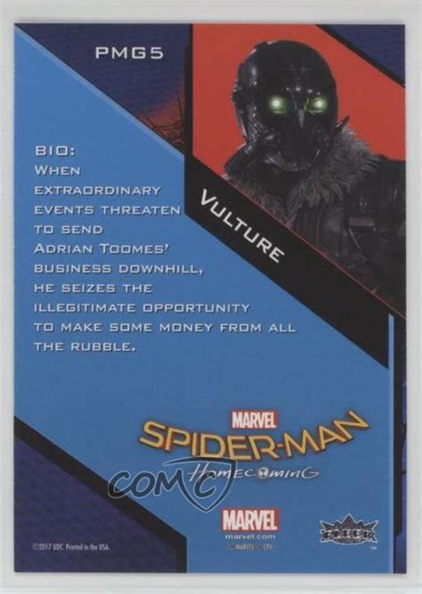 Upper Deck Marvel Spider Man Homecoming Vulture Pmg No Ebay