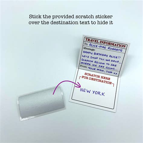 DIY Surprise Mini GOLD Foil USA Passport & Mini Suitcase Reveal Gift