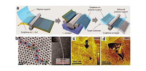 Cvd Graphene A Schematic Of The Transfer Of Graphene Produced On Cu Download Scientific