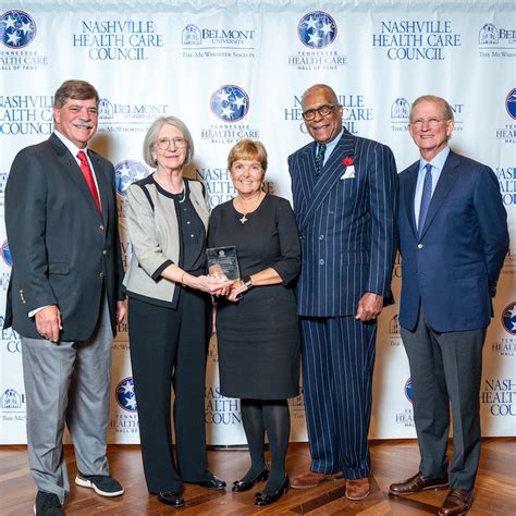 Tennessee Health Care Hall Of Fame Class Inducted At Belmont