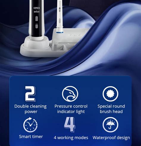 Купить Ультразвуковая электрическая зубная щётка Oral B Pro4000 3D ...