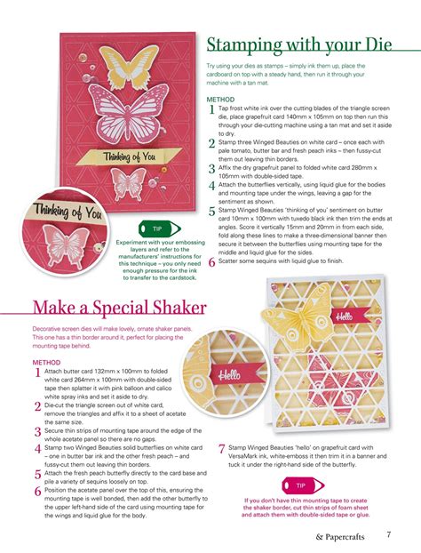 Australian Cardmaking Stamping And Papercraft Magazine Cardmaking