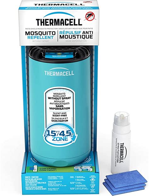 Thermacell Patio Shield Répulsif anti moustiques Comprend une