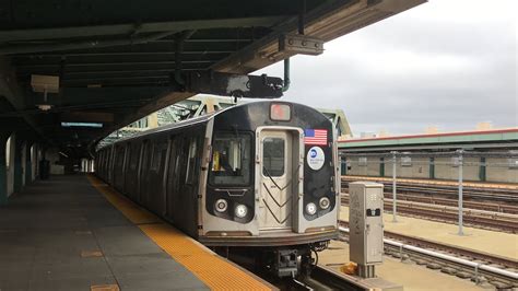 Nycta Ind Bmt Onboard R B Alstom G Train To Church Avenue