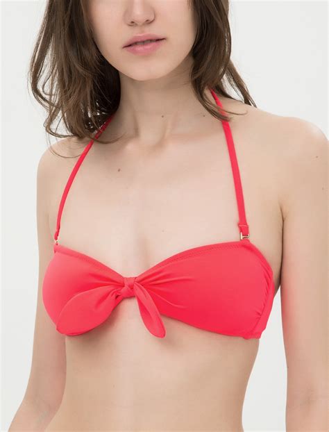 Pembe Kadın Mix Match Bikini Üst 6YAK89125OM Koton