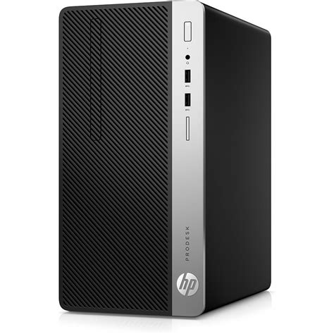 Hp Prodesk 400 G5 I3 8100 8gb 1tb Desktop Pc Black Techinn