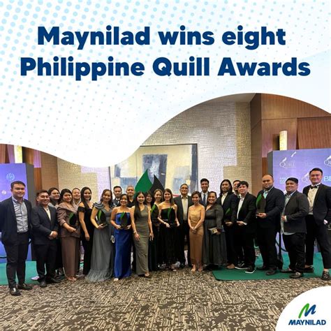 Maynilad Water Services, Inc. on LinkedIn: We are thrilled to announce that eight Maynilad ...