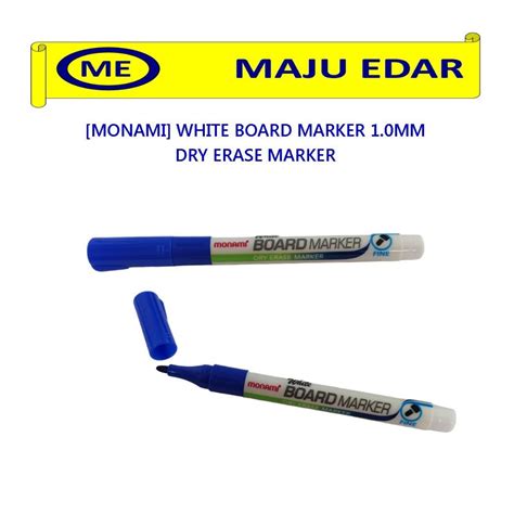 Monami Whiteboard Marker Fine Mm Dry Erase Marker S Shopee