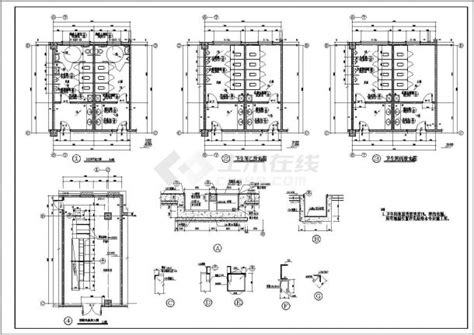 欧式办公楼全套cad设计施工图纸办公建筑土木在线