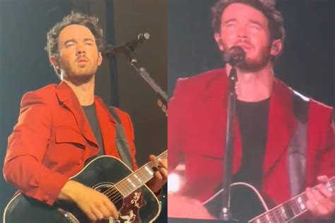 Kevin Jonas Breaks Down In Tears As Jonas Brothers Sing Little Bird