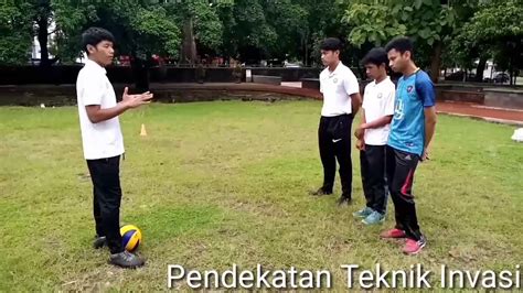 Pembelajaran Permainan Modifikasi Permainan Invasi Dan Net YouTube