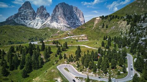 Sella Pass Dolomites Italy