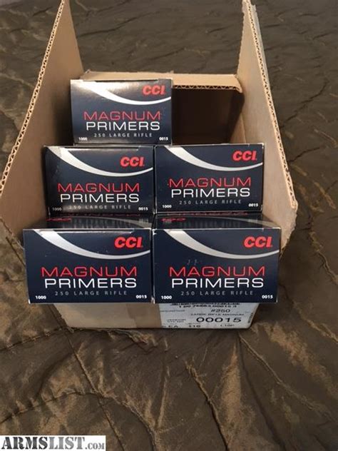 Armslist For Sale Cci Large Rifle Magnum Primers