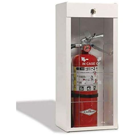 Amerex B500 5lb Abc Dry Chemical Class A B C Fire Extinguisher With Surface Mount Cabinet B500