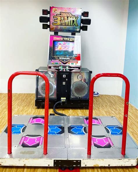 Dance Dance Revolution Arcade Game Machine Rental Gaming Lab