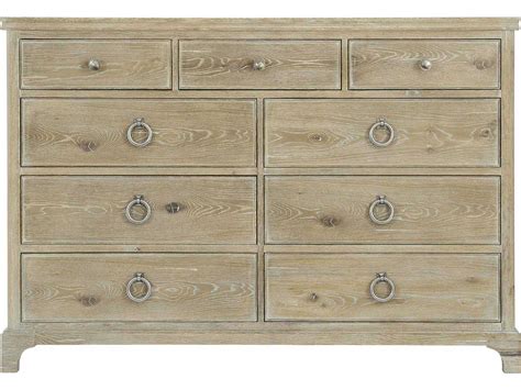 Bernhardt Rustic Patina Sand Nine Drawer Double Dresser Bh387042