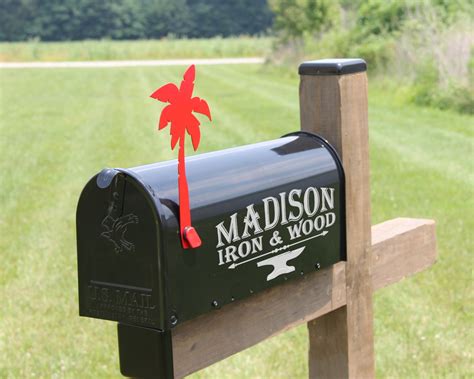 Mailbox Flags Madison Iron And Wood