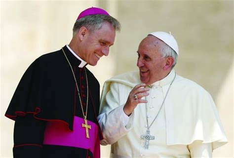 Papa Francisco Recibe Al Secretario Personal De Benedicto Xvi Enfoque