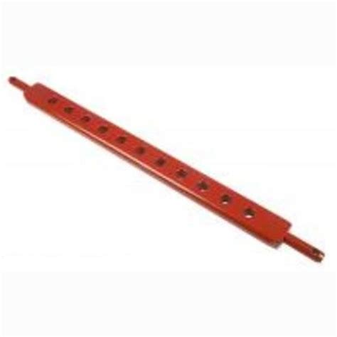 One 1 New Aftermarket Red Drawbar For Several Fits Massey Ferguson Mf Tractor Models Replaces