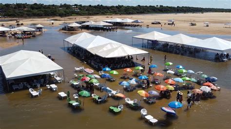 Praia das Gaivotas Conceição do Araguaia Pará Brasil sábado 18 de Junho