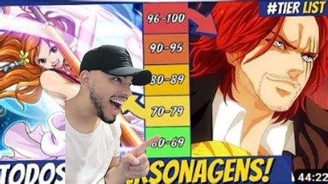 Tier List N Vel De Poder One Piece Personagens Mais Fortes De One