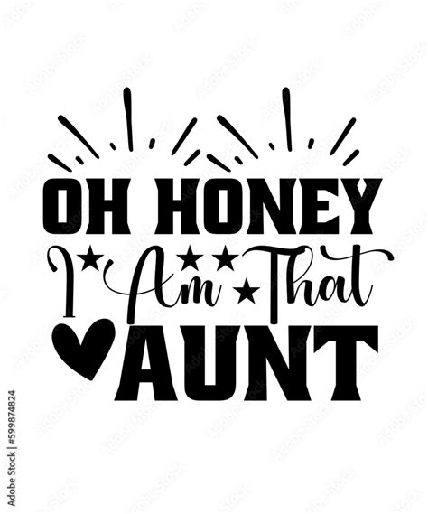 Plakat Aunt Svg Design Aunt Svg Bundle Auntie Svg Retro Aunt Svg