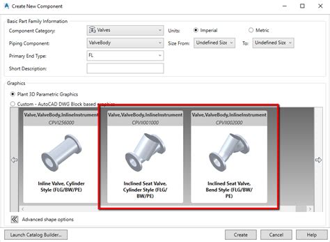 AutoCAD Plant 3D에서 경사진 작동기가 있는 밸브를 작성하는 방법