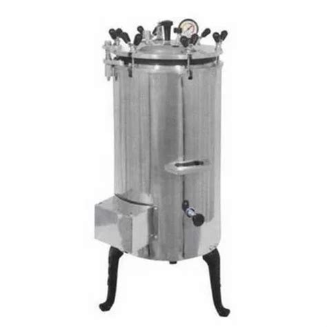 Vertical Stainless Steel High Pressure Autoclave Sterilizer At Rs