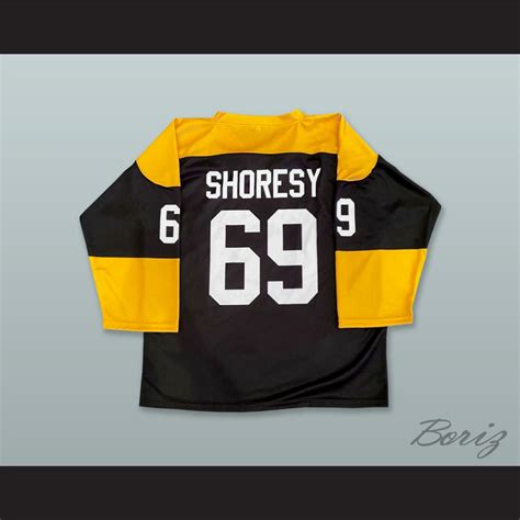 Shoresy 69 Letterkenny Shamrocks Black Hockey Jersey