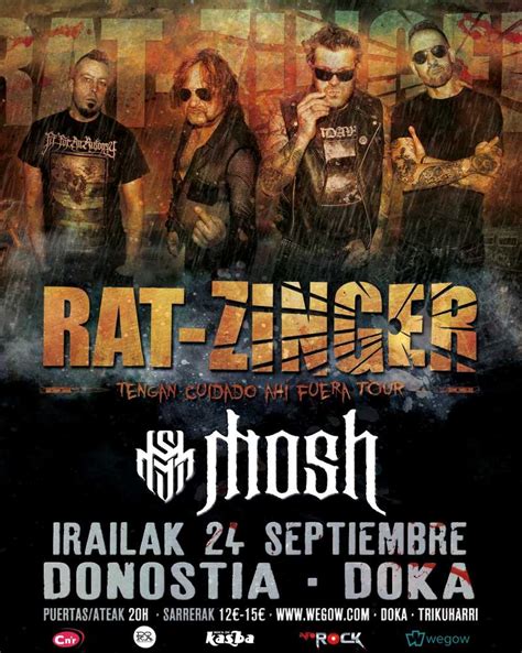 Rat Zinger El 24 De Septiembre En Donostia ‹ Metaltrip