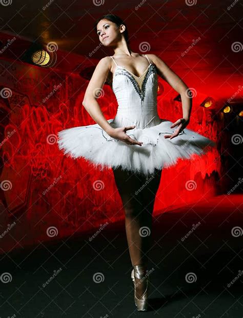 Beautiful Ballerina Dancing Ballet Dance Stock Image Image Of Human