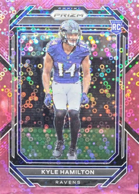 Kyle Hamilton 2022 Prizm No Huddle Pink 342 Price Guide Sports Card