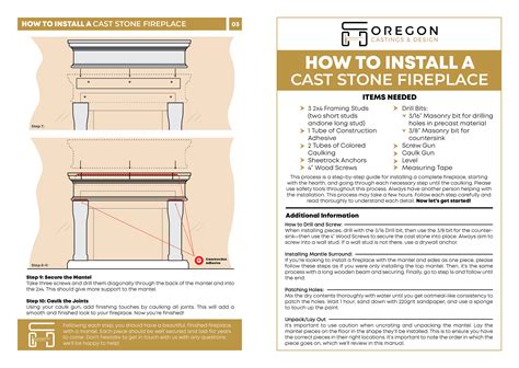 How to Install a Cast Stone Fireplace – Oltre Castings and Design