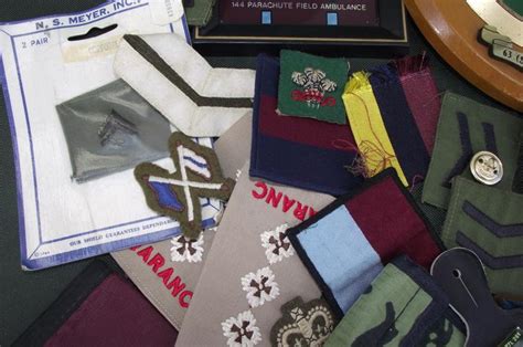 Crow Valley Militaria Various Bits N Bobs Parachute Field