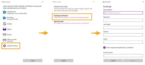 Configuring Your Exchange Account In The Mail App For Windows 10 Ovhcloud