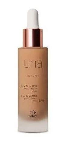 Natura Una Base Sérum Nude Me Fps 18 30 Ml Médio 24 Parcelamento