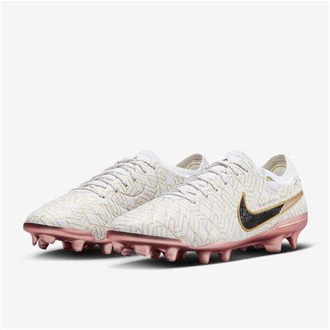 Nike Tiempo Legend X Elite Firm Ground X Wwc Winner White Black Metallic Gold Mens Boots