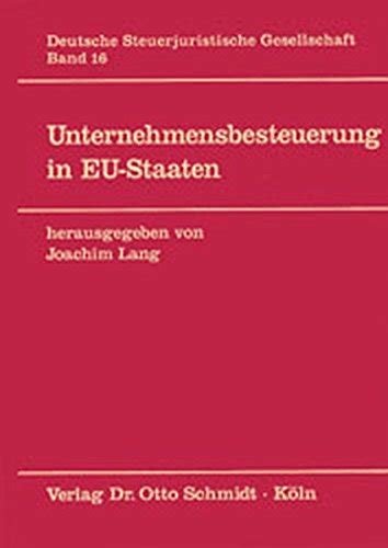 『unternehmensbesteuerung In Eu Staaten』｜感想・レビュー 読書メーター