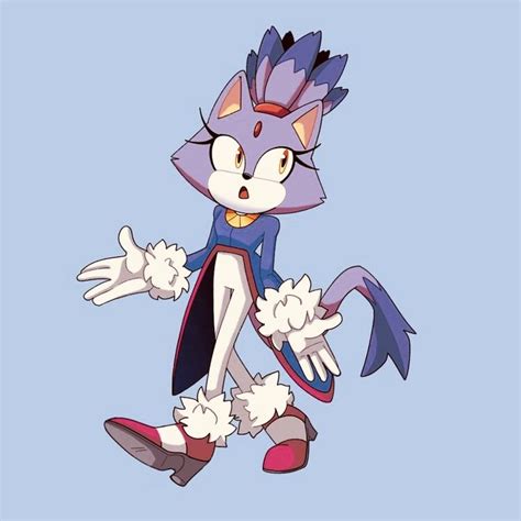 Blaze Idw Game Character Sonic The Hedgehog Sonic Art