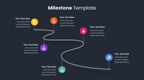 Editable Roadmap Milestone Ppt - SlideKit