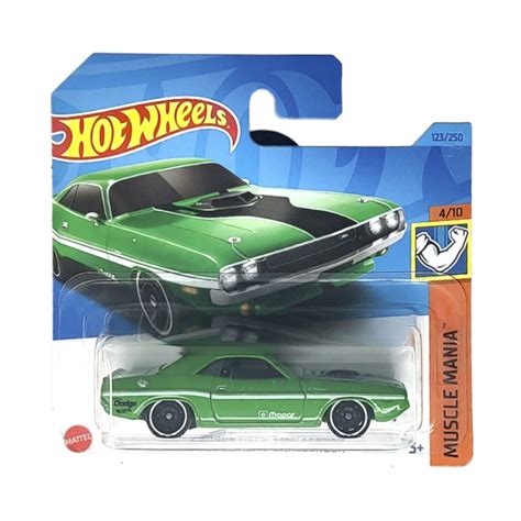 Игрушечная машинка Hot Wheels коллекция Muscle Mania модель 70 Dodge Hemi Challenger масштаб 1