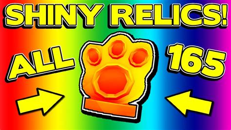 All Shiny Relic Locations Pet Simulator Ps Roblox